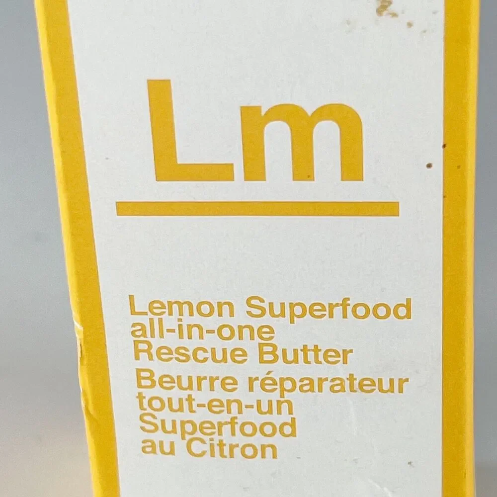 Dr. Botanicals Lemon All-in-One Superfood Rescue Butter Moisturizer 1.69 oz NIB